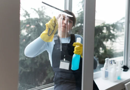 Nettoyage de vitres intérieures et extérieures à Combres